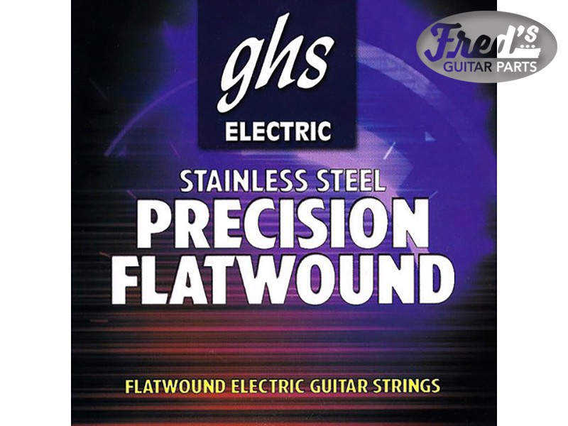 GHS® PRECISION FLATS™ FLATWOUND GUITAR STRINGS LIGHT 012-050