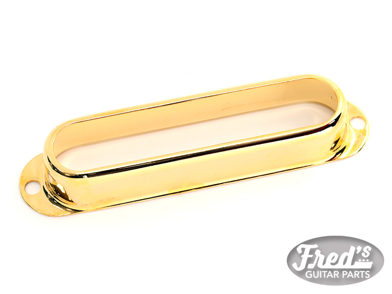 PICKUP COVER FOR STRAT® OPEN BRASS MATERIAL GOLD