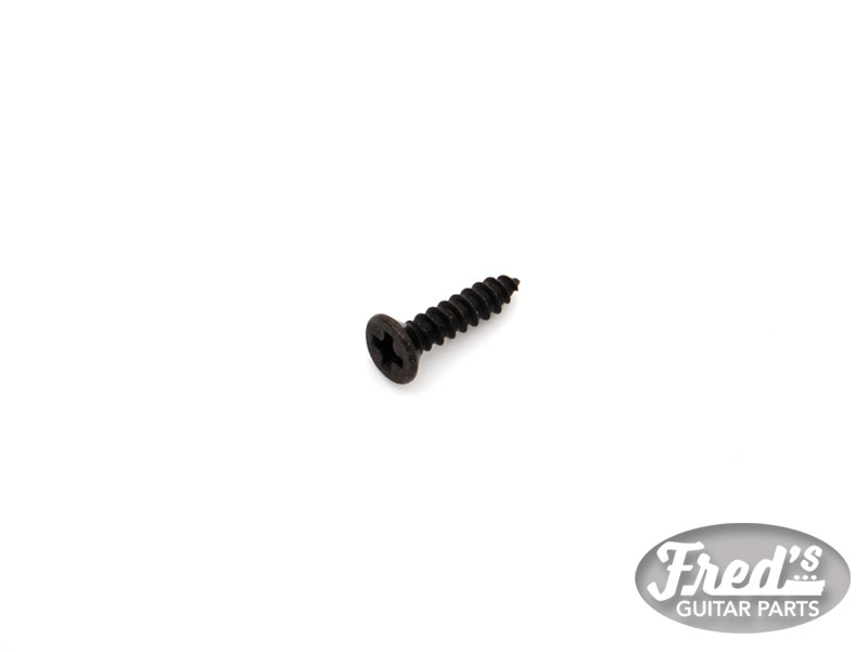 PICKUP RING SCREWS FLAT HEAD 2 x 9mm BLACK (20pcs)