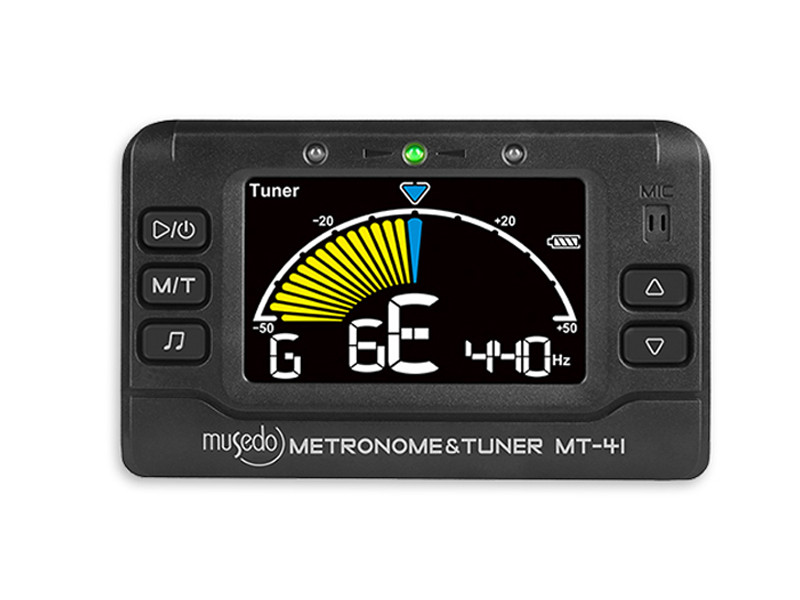 MUSEDO® MT-41 RECHARGEABLE METRONOME AND TUNER CHROMATIC
