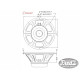 12 JENSEN JET TORNADO STEALTH 8 OHMS 100W