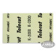 KOVAX FINISH REPAIRING PAPER 2000 (70mm/114mm-PRE DECOUPE 8pcs)