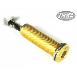 JACK TUBE SWITCHCRAFT STEREO   152B 40mm/ 35mm GOLD