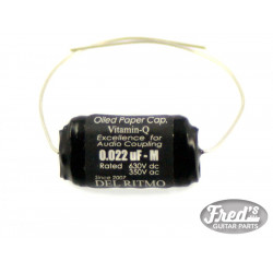 BLACK CANDY/ OIL PAPER CAPACITOR .022 MFD