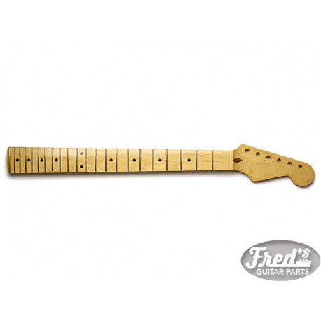ALL PARTS® NECK FOR STRAT® LBF 1 PIECE MAPLE 22 FRETS FINISHED