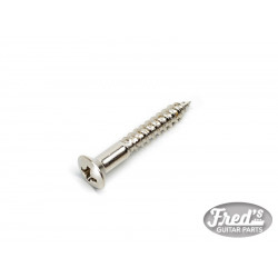 GOTOH® WS-04 STRAP PIN SCREWS 3.5 x 25mm NICKEL (20pcs)