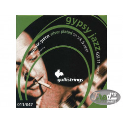 GALLI STRINGS GYPSY JAZZ SILK & STEEL MEDIUM 011-047 (BALL)