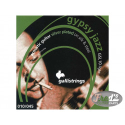 GALLI STRINGS® GYPSY JAZZ SILK & STEEL MEDIUM 010-045 (BALL)
