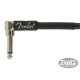 FENDER® PROFESSIONAL SERIES INSTRUMENT CABLE STRAIGHT/ANGLE 10ft (3 M)