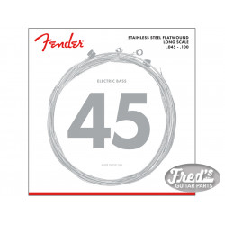 FENDER STAINLESS 9050'S FLATWOUND BASS STRINGS 045-100