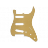 FENDER® PICKGUARD STRATOCASTER® S/S/S 11-HOLE MOUNT GOLD ANODIZED ALUMINUM 1-PLY