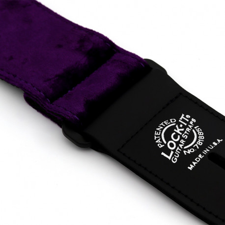 LOCK IT STRAP CRUSHED VELVET PURPLE