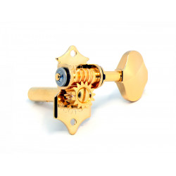 GOTOH® MACHINE HEADS SEP780 SLOTTED HEADSTOCK 3+3 BUTTERBEAN BUTTON 1:15 GOLD