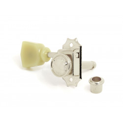 GROVER 533GK 3X3 VINTAGE LOCKING PEARL TULIP NICKEL (PRESS)