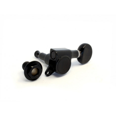 KLUSON B.HUILE 6X1 PETIT BOUTON ROND BLACK