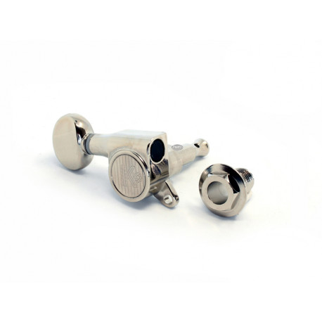 KLUSON B.HUILE 6X1 PETIT BOUTON ROND NICKEL LEFT HAND