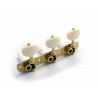 MECANIQUES GOTOH CLASSIC 1800 BOUTON PLASTIC IVORY SOLID BRASS 1:14