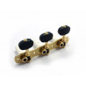 MECANIQUES GOTOH CLASSIC 1800 BOUTON EBONY SOLID BRASS 1:14