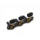 RUBNER DROIT ALL BLACK BOUTONS EBENE BLACK SHAFT