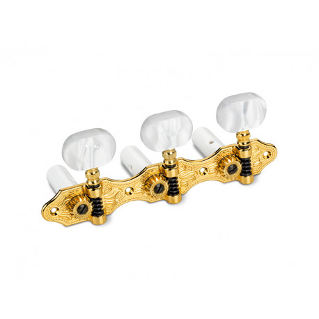 CLASSIC HAUSER DELUXE BOUTON PEARL GOLD 1:16