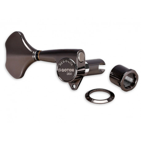 GOTOH GB350 MECANIQUE BASSE LEGERE (40g) COTE DROIT 1:20 COSMO BLACK (1PCE)