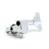 BASS TUNER GOTOH STYLE NICKEL LEFT SIDE (1 PCE)