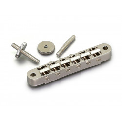 LP GOTOH BRIDGE 4.5mm HOLES+ HARDW NICKEL