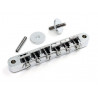 LP ABR-1 OLD STYLE BRIDGE W/WIRE+ HARDW CHROME