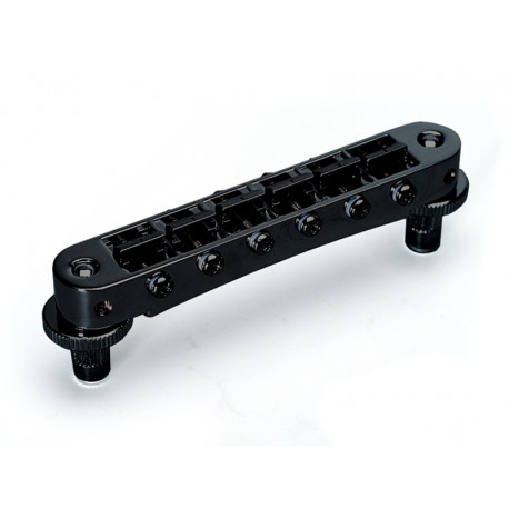 TONEPROS ALUMINIUM LP BRIDGE (SMALL INSERTS) BLACK