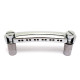 DUESENBERG STOP TAILPIECE FOR 12-STR CHROME