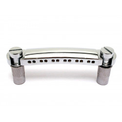 DUESENBERG STOP TAILPIECE FOR 12-STR CHROME