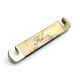 FABER TAILPIECE BRIDGE 59 VINTAGE ALU, NICKEL AGED