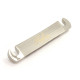 FABER TAILPIECE BRIDGE 59 VINTAGE ALU, NICKEL