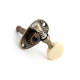 DER JUNG® MÉCANIQUES POUR GUITARE ACOUSTIQUE BOUTONS IVOIRE ANTIQUE BRASS