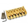 HIPSHOT CHEVALET FIXE 6 CORDES (TROUGH) GOLD