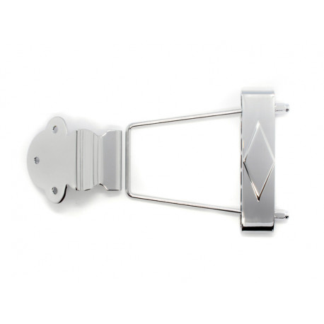 CORDIER/TAILPIECE TRAPEZE SHORT (9.5cm) CHROME