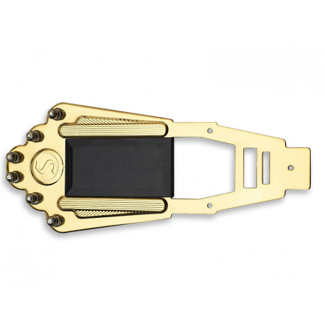 CORDIER MANOUCHE/GYPSY TAIL/ BRASS BLACK PLASTIC PLATE SANS VIS