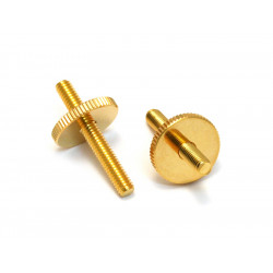 HARDWARE STUDS AND WHEELS METRIC GOLD (BRIDGES 4mm)