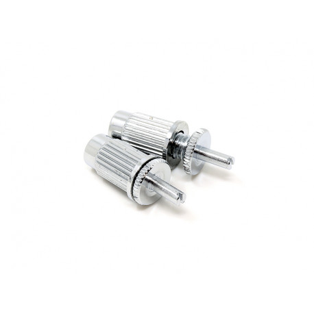CONVERSION STUDS M4 TO M8 FOR TUNE-O-MATIC BRIDGE CHROME (2pcs)