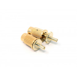ADAPTER 8mm TO 4mm GOLD (PAIR)