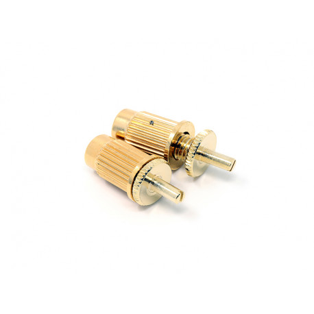 ADAPTER 8mm TO 4mm GOLD (PAIR)