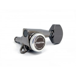 GOTOH SG381 BLOCABLE MGT LEFT SIDE COSMO BLACK 1:16 (1PC)