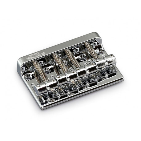 GOTOH P/J BASS BRIDGE BRASS CHROME 19MM AV RAILS