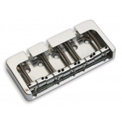 HIPSHOT B BASS BRIDGE 5 ALU CHROME