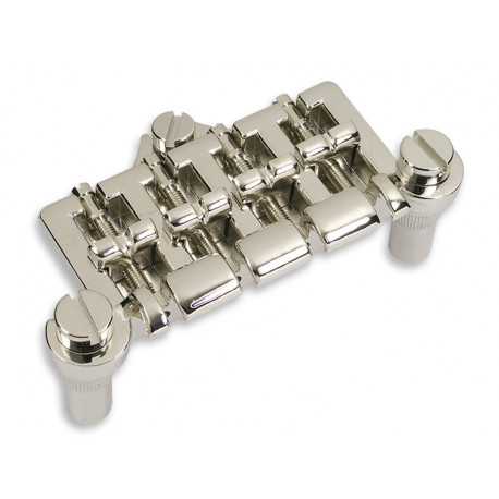 GIBSON STYLE BASS BRIDGE 3 POINTS NICKEL