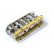 WILKINSON BASS BRIDGE 4-STR BRASS SADDLES NICKEL
