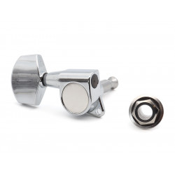 DER JUNG® MÉCANIQUES STYLE SCHALLER® 3+3 POUR ÉLECTRIQUE OU ACOUSTIQUE CHROME