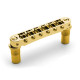 TONEPROS ALUMINIUM LP BRIDGE METRIC (LARGE INSERTS) GOLD