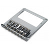 TELE HUMBUCKING 10.8mm ZINC SADDLE CHROME (4 VISIBLE MOUNTING SCREWS)
