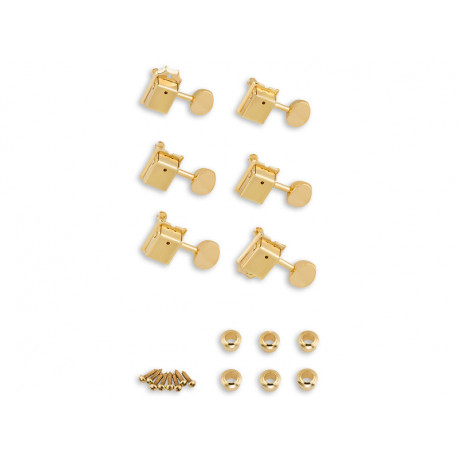 FENDER® VINTAGE-STYLE STRAT®/TELE® TUNERS, GOLD (6)
